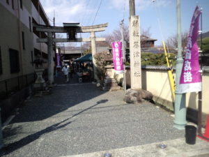 お宮さん市　篠津神社