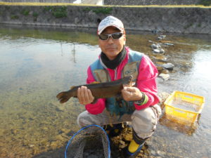 満足の釣果ににんまり(笑)